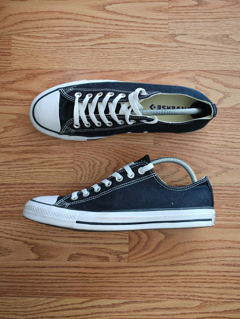 Converse Men's All-Star Low Canvas Black OX Low Size 10